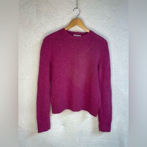 Vintage fuchsia wool sweater
